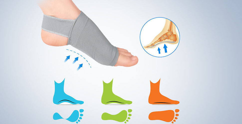 Plantillas de Gel para Arco del Pie
