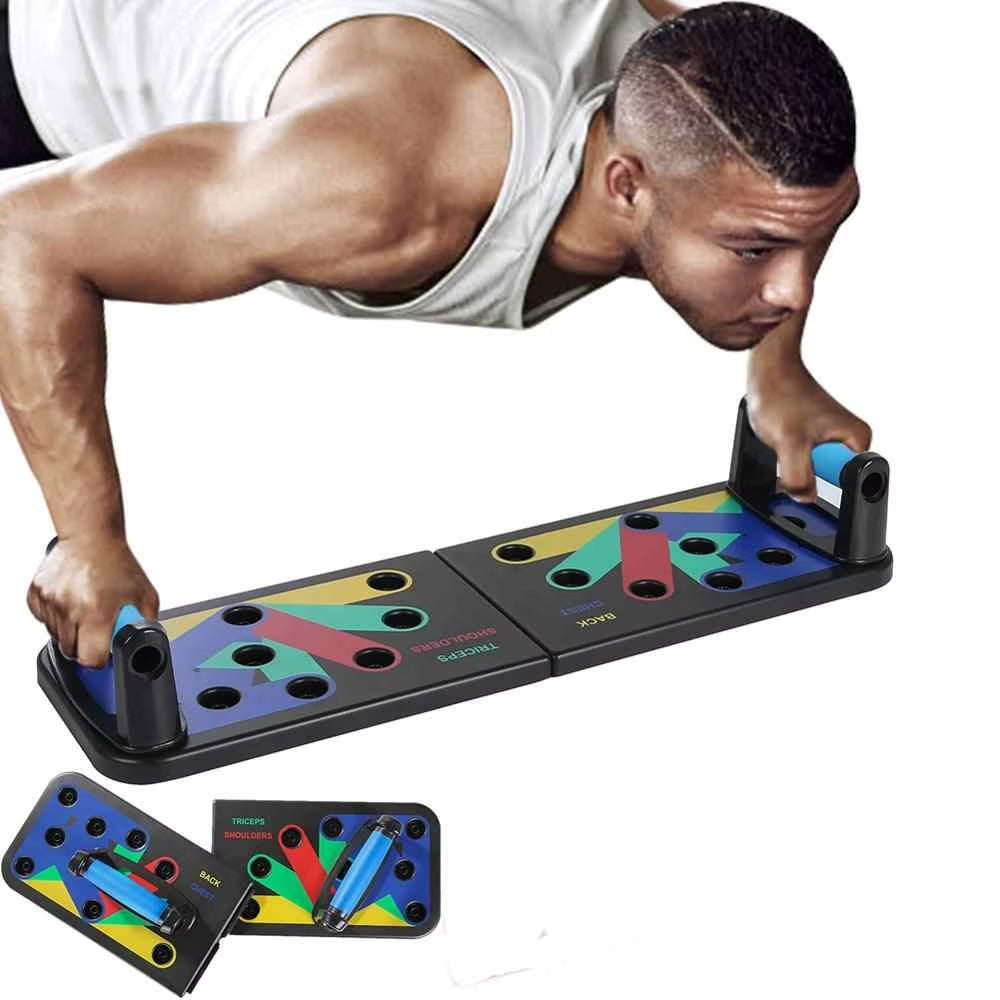 Tabla de flexiones push up 9 en 1