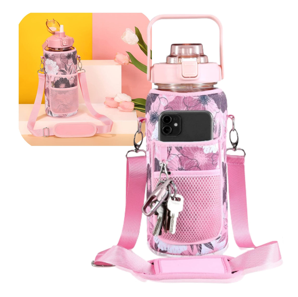 Funda Térmica Multiusos para Botella de 2L – Protección, Estilo y Comodidad en Movimiento