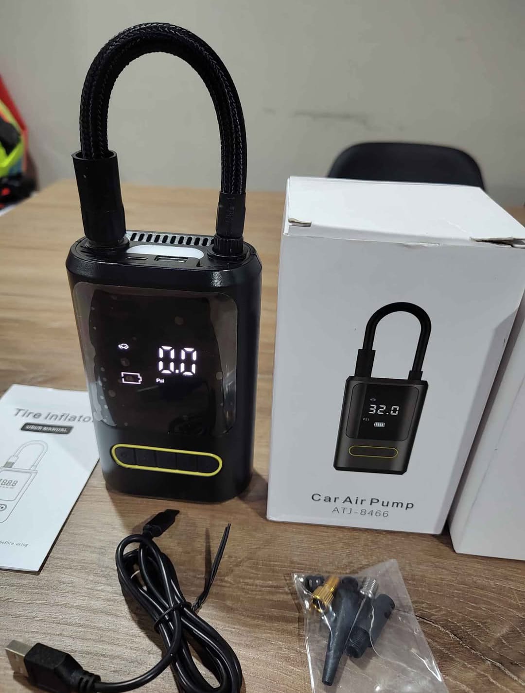 Inflador Express – Compacto, rápido y sin cables