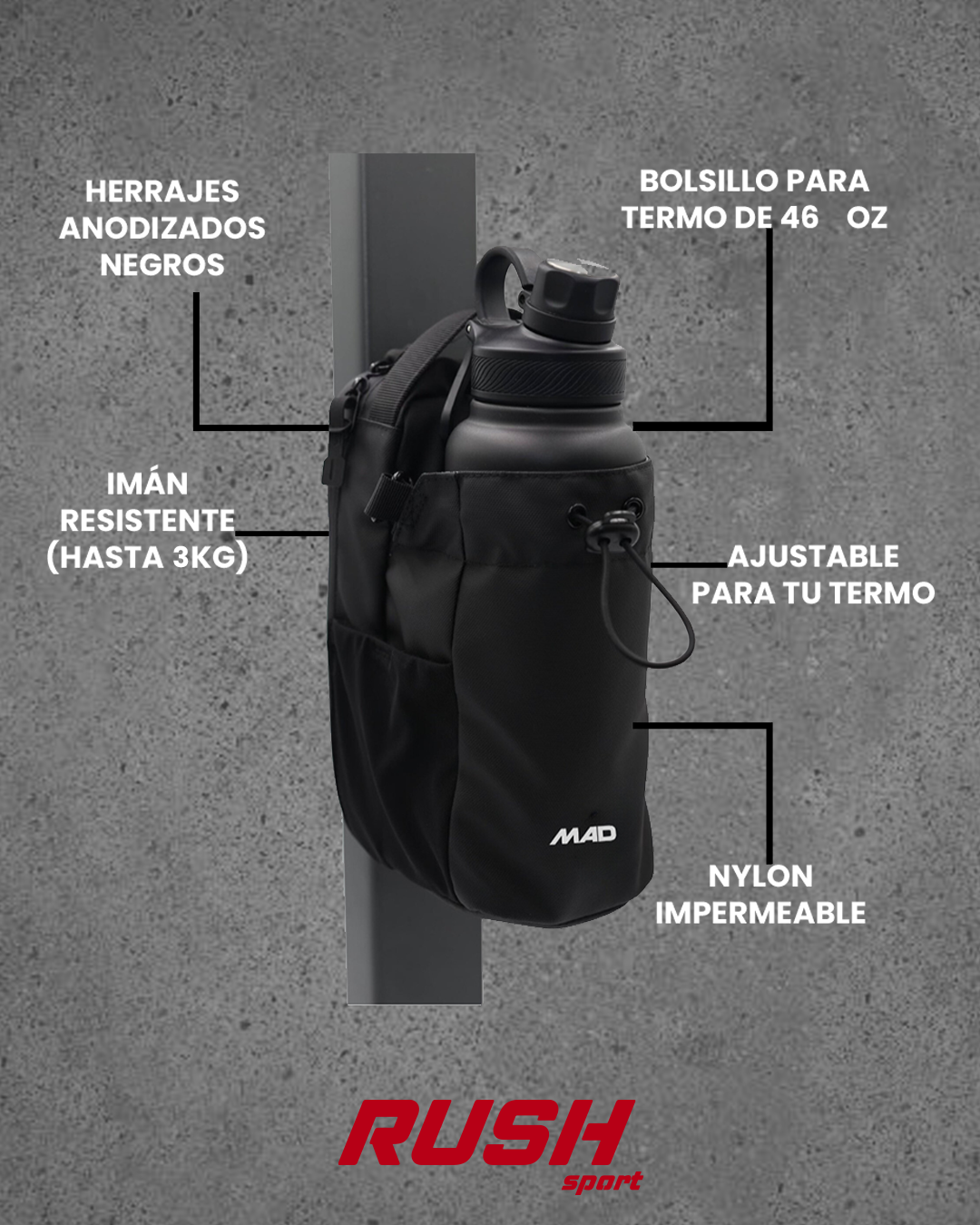 Magnetic Bag - bolso Magnético de gimnasio