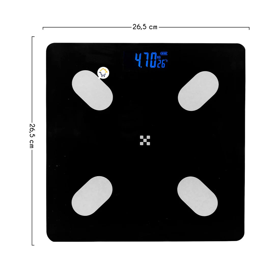 Báscula Inteligente – Mide, Registra y Mejora Tu Salud Desde Casa