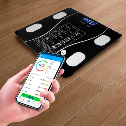 Báscula Inteligente – Mide, Registra y Mejora Tu Salud Desde Casa