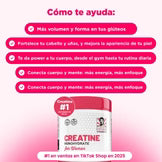 Old School Creatine Monohydrate para Mujeres