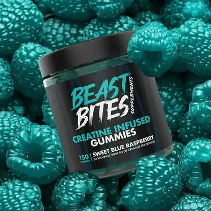 BEAST BITES GOMAS DE CREATINA X 120 UNI
