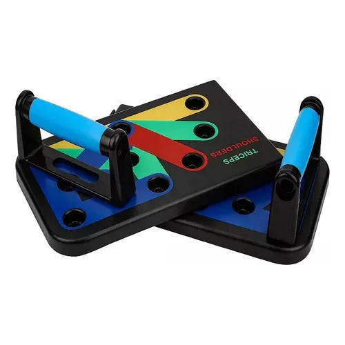 Tabla de flexiones push up 9 en 1
