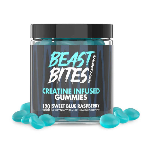 BEAST BITES GOMAS DE CREATINA X 120 UNI